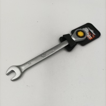 Klucz płasko-oczkowy z grzechotką USTRAL 12mm NOWY