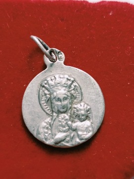 Medalik srebrny Matka Boża pr. 800 antyk SREBRO 