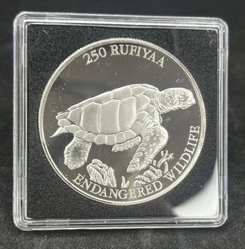 Malediwy 250 rupii 1994 żółw