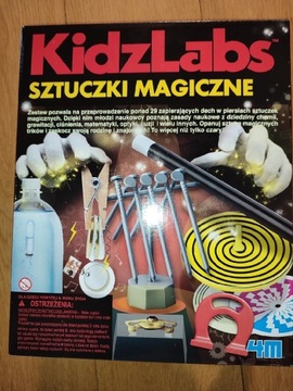 Sztuczki magiczne zestaw dla dzieci od 8lat