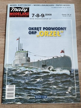 Mały Modelarz 7-8-9/08 ORP Orzeł