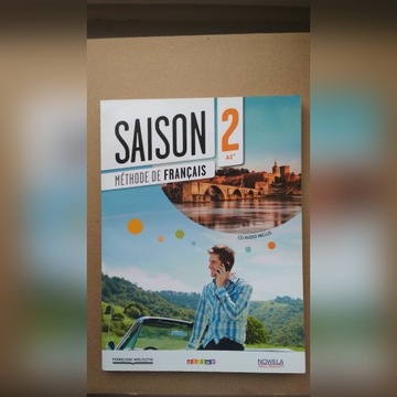 Saison 2 Podręcznik wieloletni +CD  francuski 