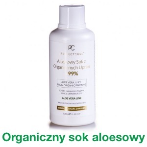 Porcja zdrowia! Aloesowy sok z organicznych upraw 