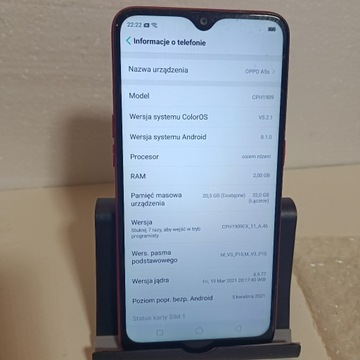 Oppo A5S CPH1909 