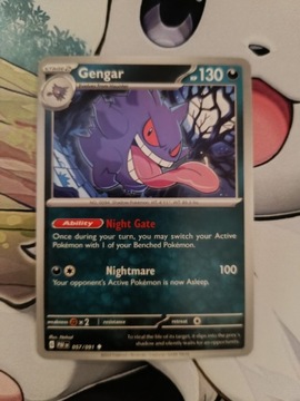 Karta Pokemon Gengar (PAF 057)