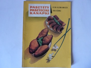 Pasztety paszteciki kanapki   Kuchnia PRL Vintage