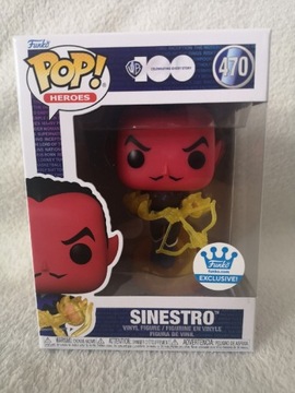 Funko pop Sinestro 470 Exlusive 