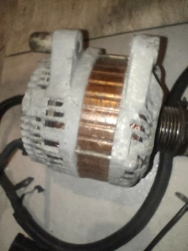 Alternator 12v + wiązka plusowa Citroen C5 2.0Hdi