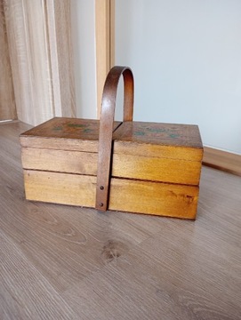 Pudełko drewniane niciak