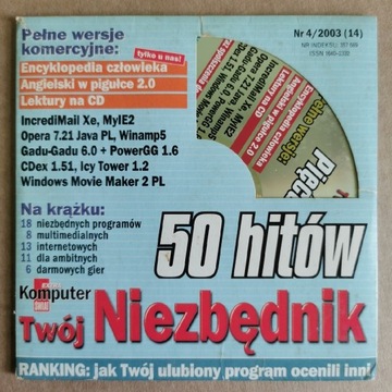 Komputer Świat Twój Niezbędnik 2003 4 CD