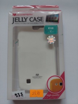 Etui LG K120, K4 białe