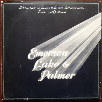 EMERSON LAKE AND PALMER: Live; 3 LP; 1e wydanie