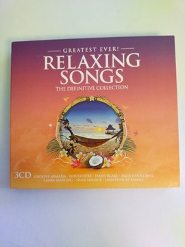 CD RELAXING SONGS  Greatest ever!   3xCD