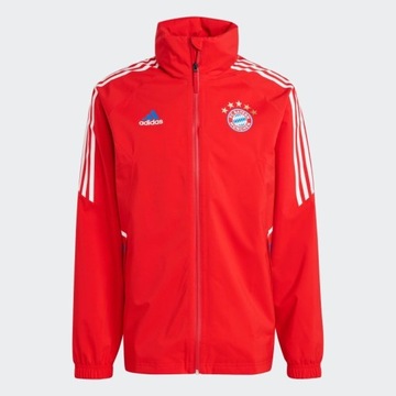 Kurtka z kapturem adidas FC Bayern Rain Jacket