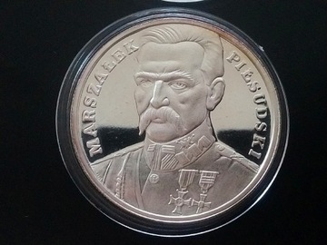 100 000 złotych 1990. Piłsudski. Mały Tryptyk. 