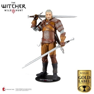 McFarlane Geralt of Rivia Gold Label collection