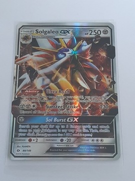 Karta Pokemon Solgaleo GX