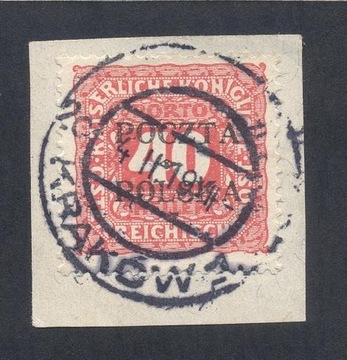1919 r. Fi D8 IIA krakowskie dopłaty - gw. /lot48/
