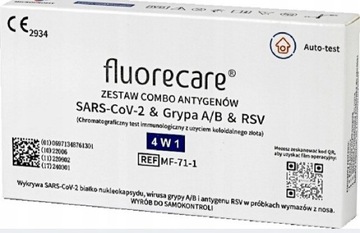 Test FLUORECARE COVID-19 Grypa AB RSV Combo 4w1