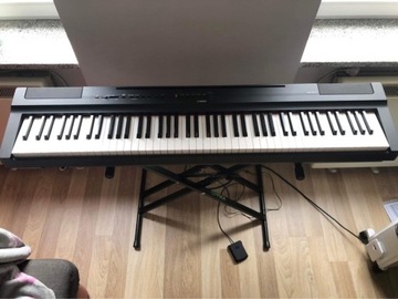 Yamaha P 125 pianino cyfrowe czarne