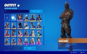 KONTO FORTNITE BLACK KNIGHT 