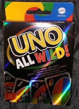Uno All Wild każda karta jest dzika 
