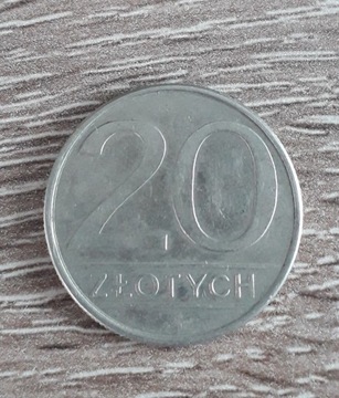 Moneta 20zł z 1986 r