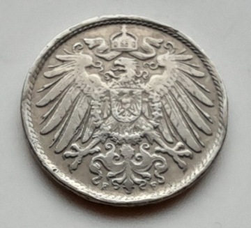Niemcy Cesarstwo Niemieckie 10 fenigów 1911 F