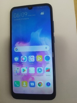 Huawei Y6 2019 niebieski jak nowy komplet Warsza74