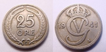 Szwecja 25 ore 1941 r.