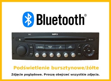 Radio fabryczne RD4 Citroen Peugeot Bluetooth 5.0