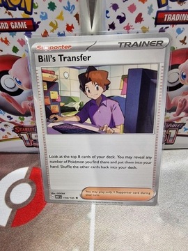 Karta Pokemon Bill's Transfer (MEW 156) 151 MEW