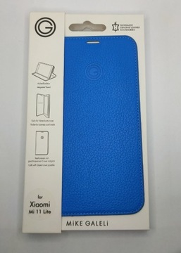 ETUI KSIĄŻECZKA do Xiaomi Mi 11 Lite - niebieskie