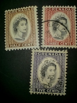 Znaczki stara  Anglia kolonie Grenada