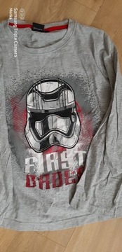 T-shirt bawełniany, bluzka r.128 Star Wars