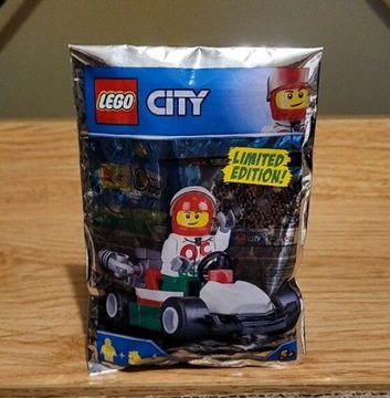 Lego City 951807 Gokart kierowca Wyścigowy klocki