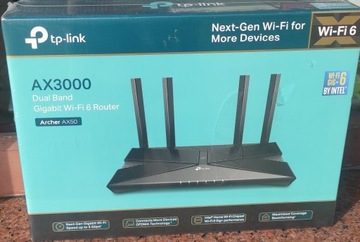 Router TP-Link Archer AX50 AX3000 Wi-Fi 6 