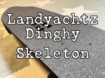 Deskorolka Landyachtz Dinghy Skeleton czarna