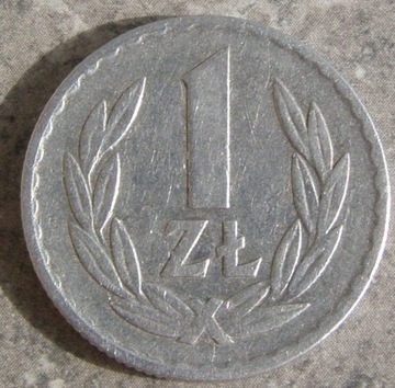 Polska 1 złoty, 1968 rok rzadka