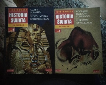 Ilustrowana HISTORIA ŚWIATA Hachette 2 tomy ZESTAW