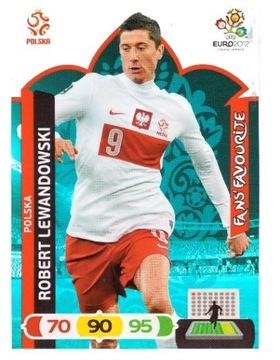 PANINI EURO 2012 FANS FAVOURITE LEWANDOWSKI