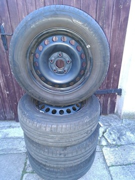 Koła letnie DUNLOP 195/65 r15 + felgi 5x112