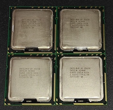 Procesory Intel Xeon X5650 2.66GHz 12MB cache