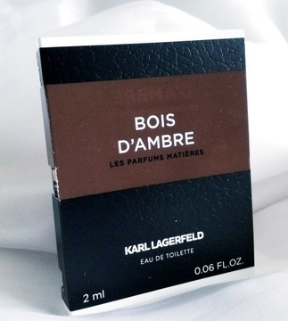 Karl Lagerfeld Bois d'Ambre próbka sample 2 ml