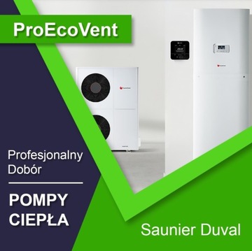 Pompa ciepła Saunier Duval 10,2kW SPLIT z MONTAŻEM