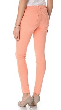 Spodnie damskie ETAM P SPY Skinny cut różowe r.34