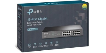 Switch TP-Link 16p TL-SG1016PE 8xPoE+