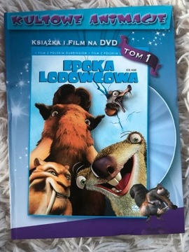 Film bajka płyta DVD dla dzieci epoka lodowcowa