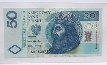 50 zł 1994 r. banknot UNC