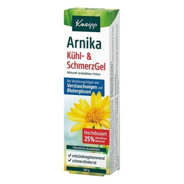 Kneipp Arnika żel przeciwbólowy i chłodzący 100g